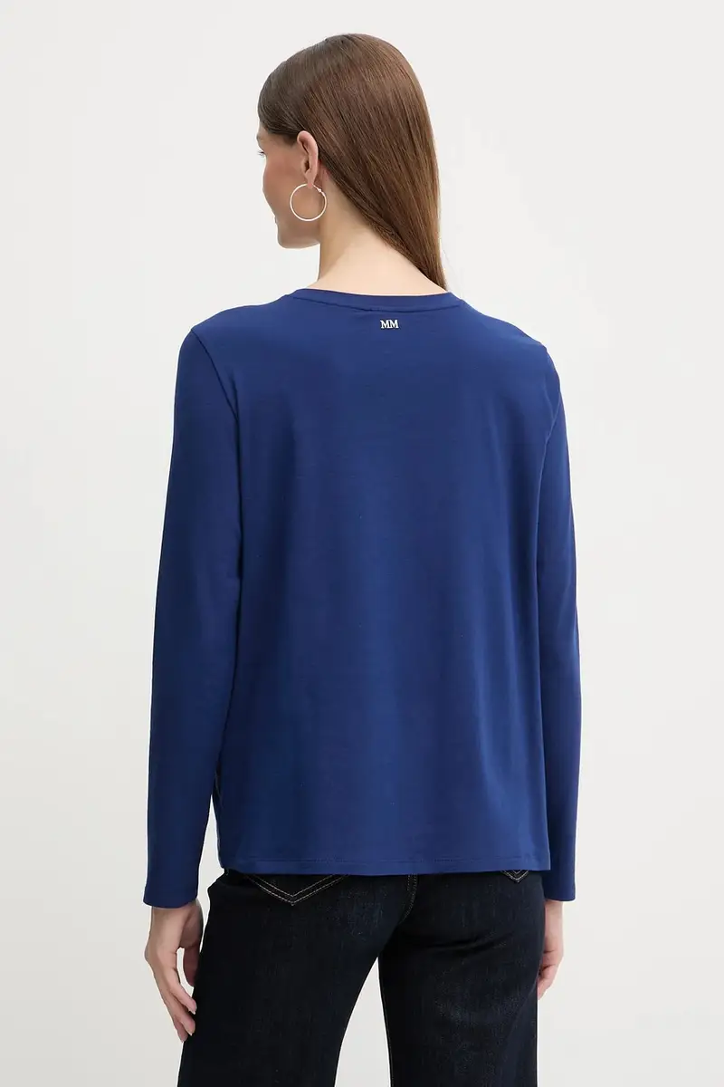 camicia a maniche lunghe CRIS colore blu 2526946057600 miniatura 3