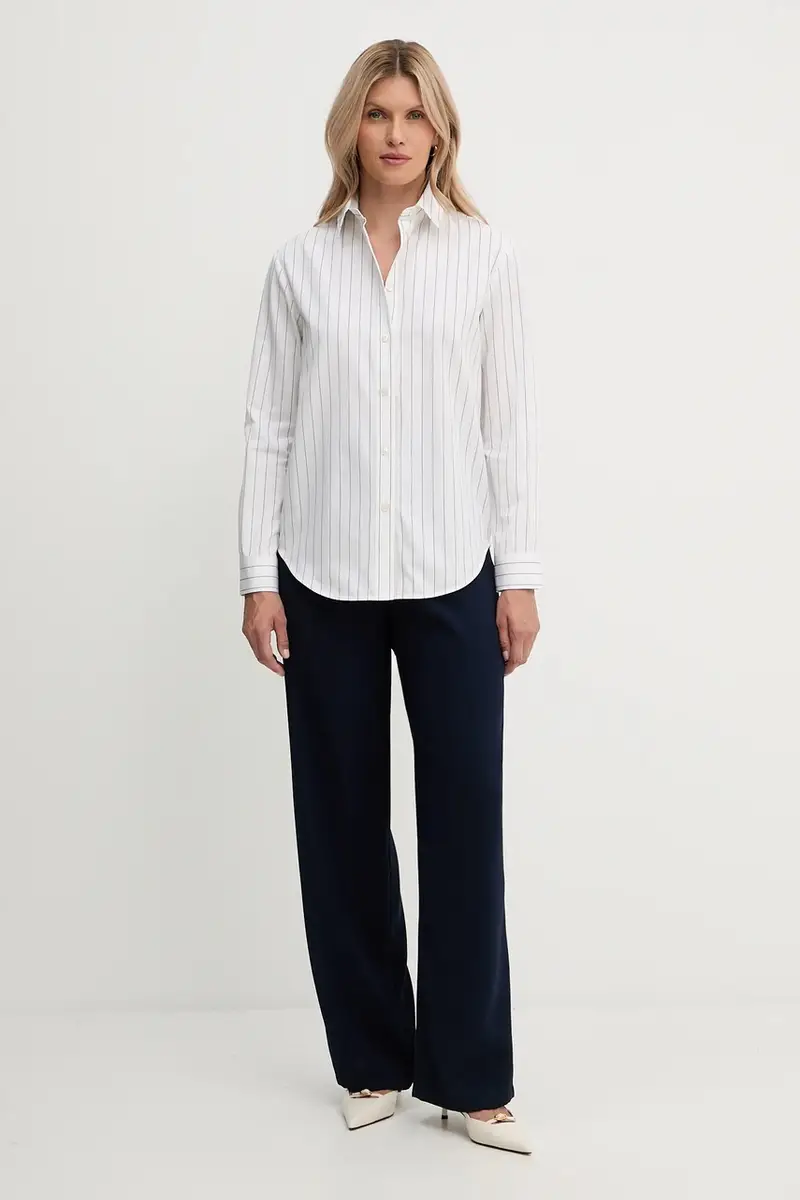 camicia in cotone EFFIGE donna colore bianco 2526116037600 miniatura 2