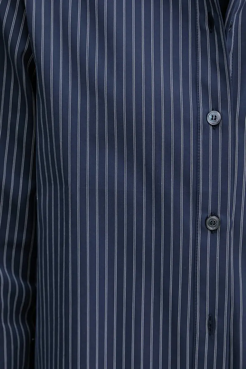 camicia in cotone EFFIGE donna colore blu navy 2526116037600 miniatura 5