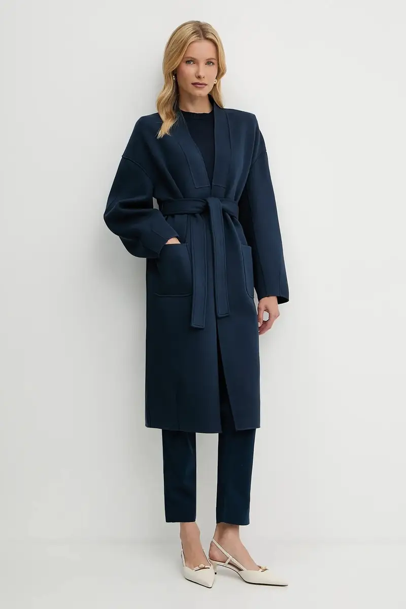 cappotto DILETTA donna colore blu navy 2526906017600 miniatura 3