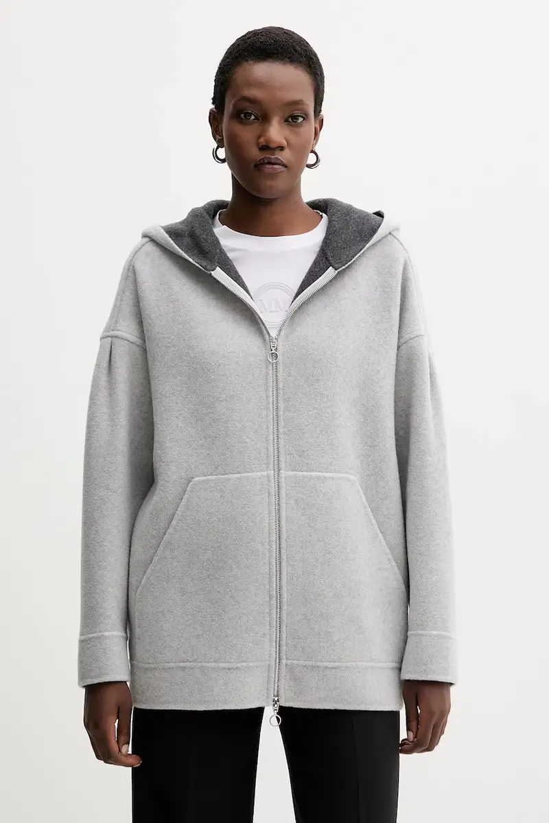 MM Cardigan Donna Grigio 3842029