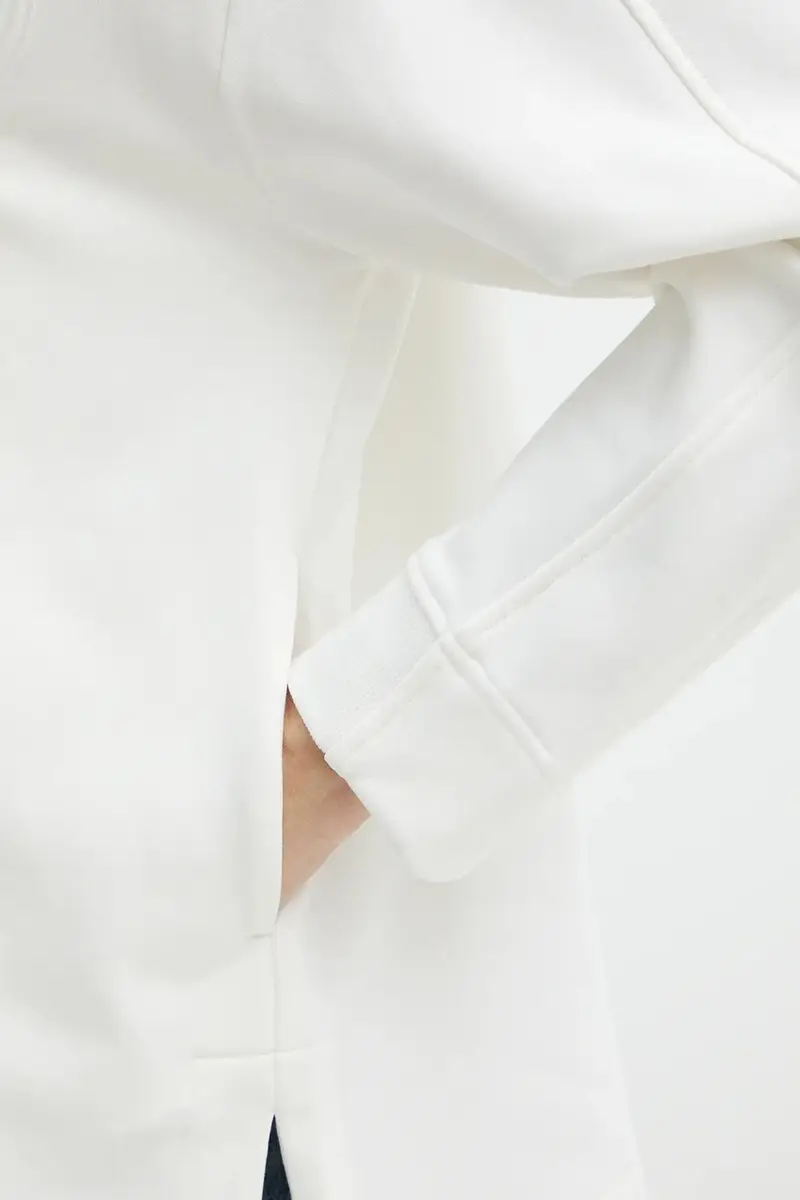 felpa ONORE donna colore bianco con cappuccio 2526926018600 miniatura 5