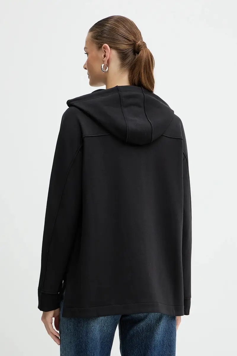 felpa ONORE donna colore nero con cappuccio 2526926018600 miniatura 3