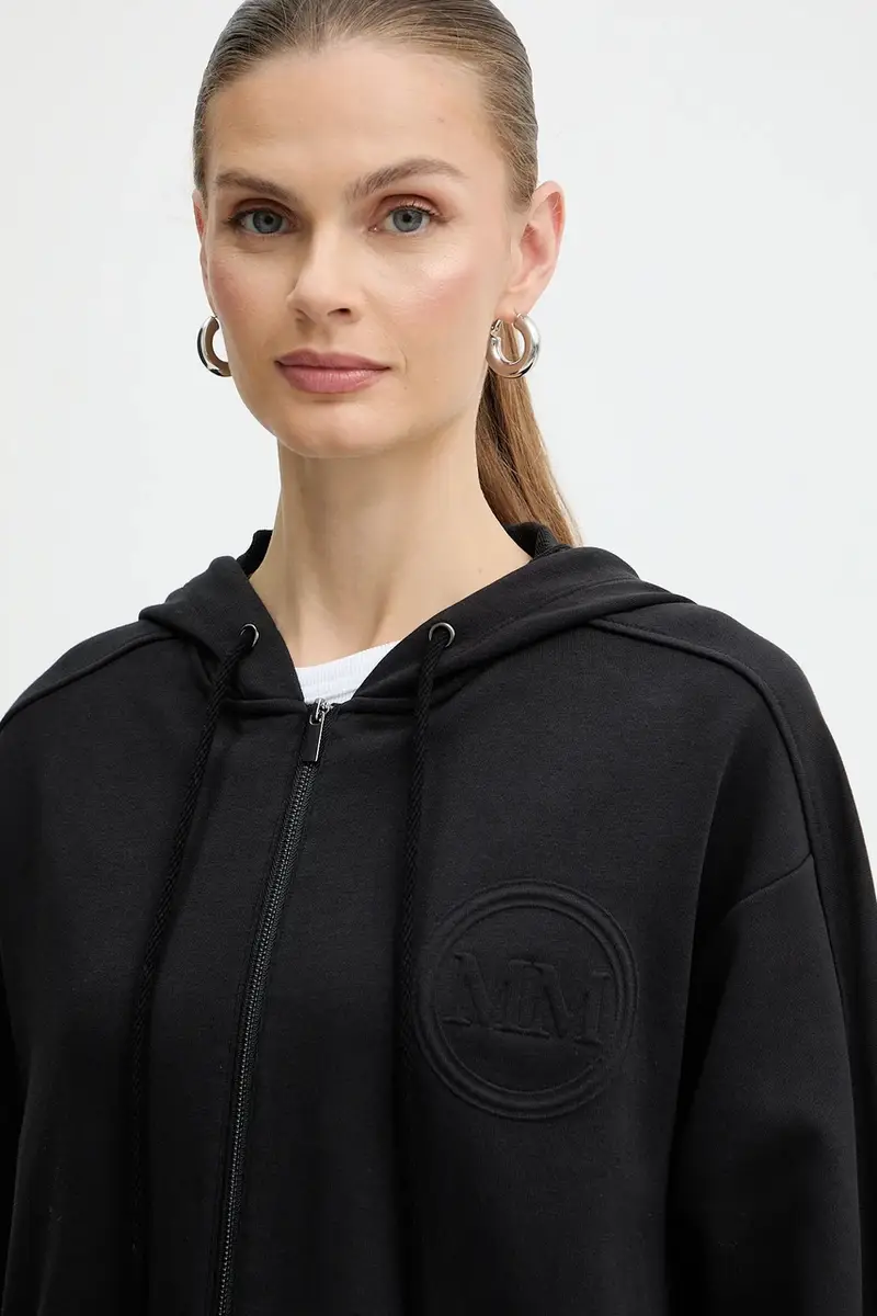 felpa ONORE donna colore nero con cappuccio 2526926018600 miniatura 4