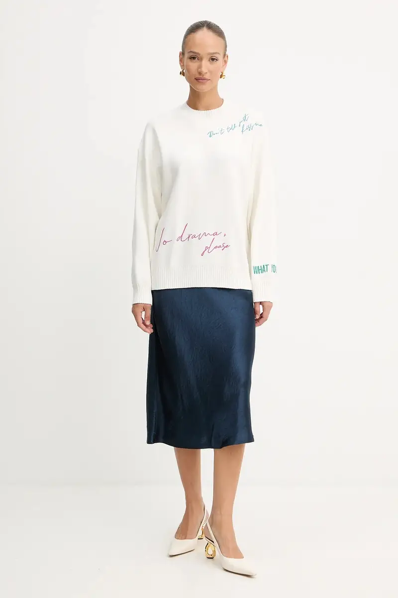 gonna ALESSIO colore blu navy 2526106018600 miniatura 2