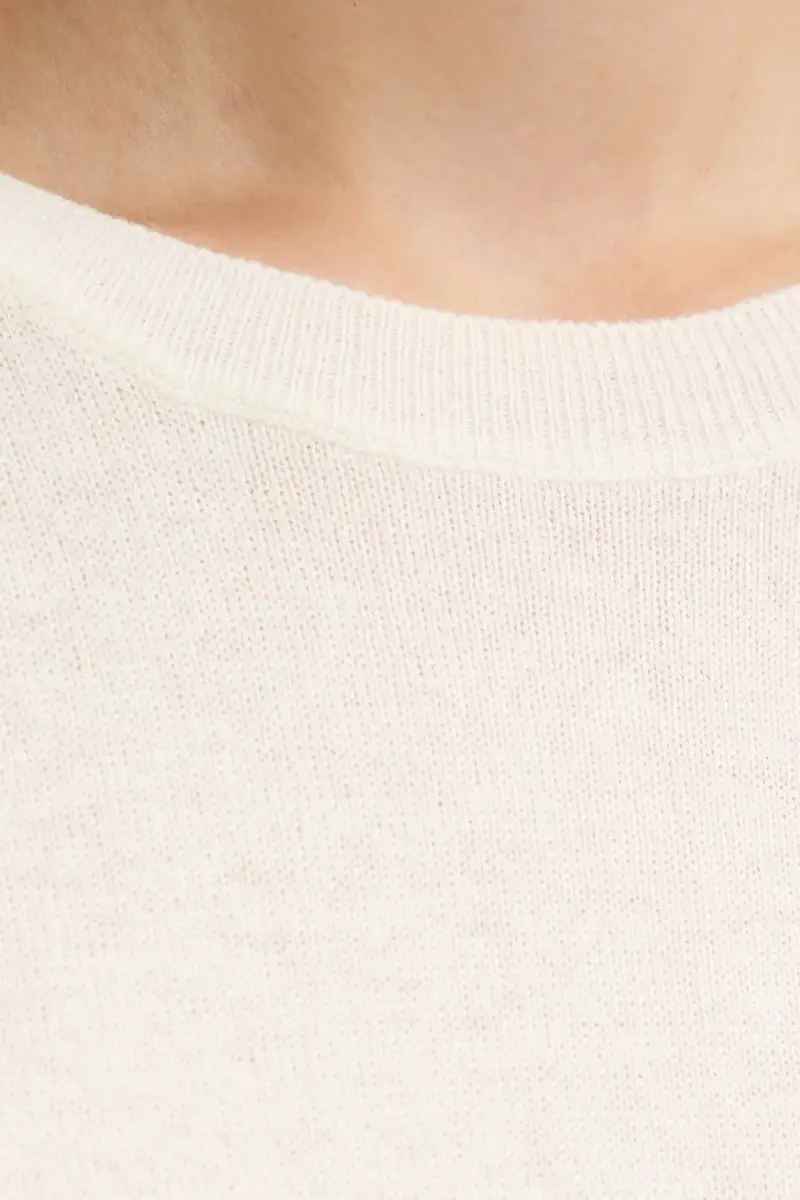 maglietta in lana YEN donna colore beige 2526366198600 miniatura 5