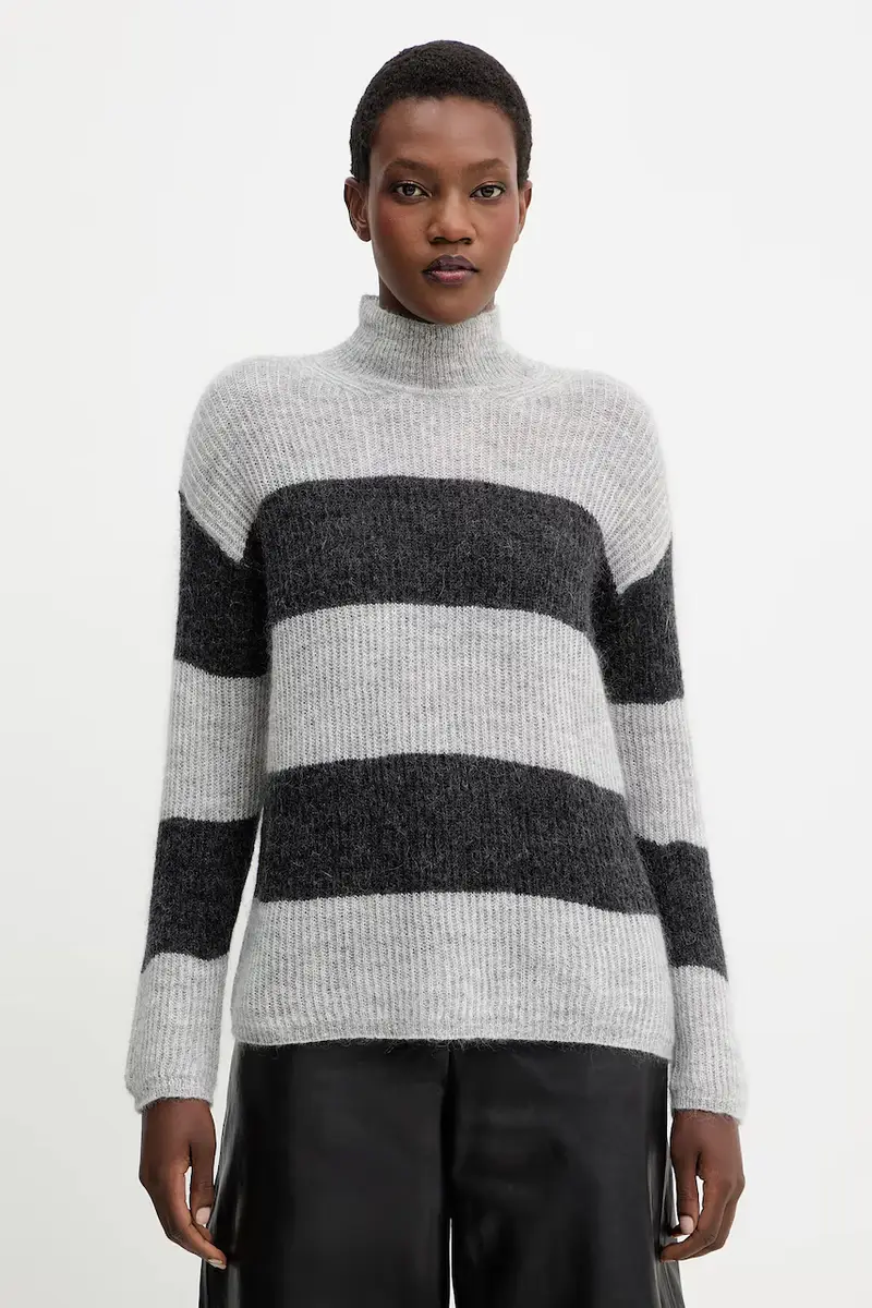 maglione in lana TENNA donna colore grigio 2526366188600