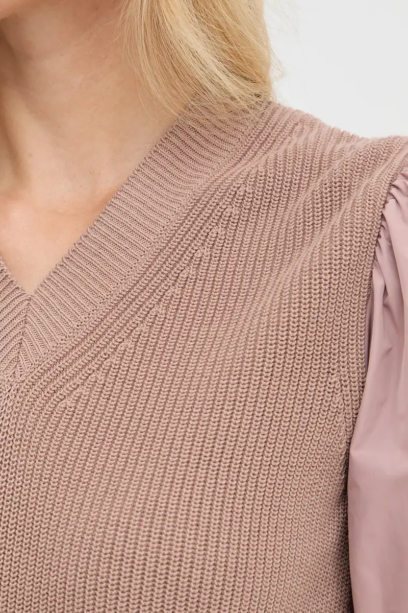 maglione MAINE donna colore marrone 2526366057600 miniatura 5