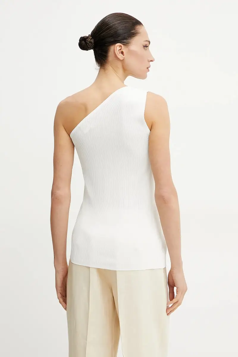 Max Mara Leisure camicetta donna colore bianco 2516361028600 miniatura 3