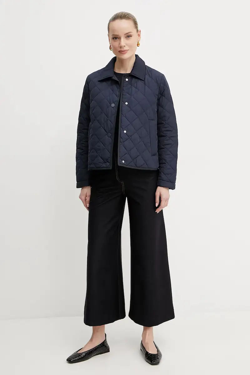 Max Mara Leisure camicia a maniche lunghe colore blu navy 2516941077600 miniatura 2