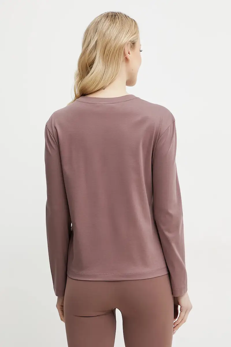 Max Mara Leisure camicia a maniche lunghe colore marrone 2516941077600 miniatura 3