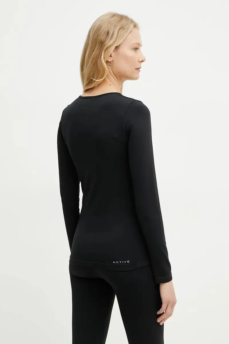 Max Mara Leisure camicia a maniche lunghe colore nero 2516361017600 miniatura 3