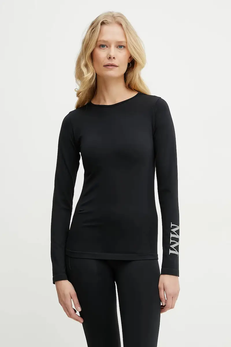 Max Mara Leisure camicia a maniche lunghe colore nero 2516361017600
