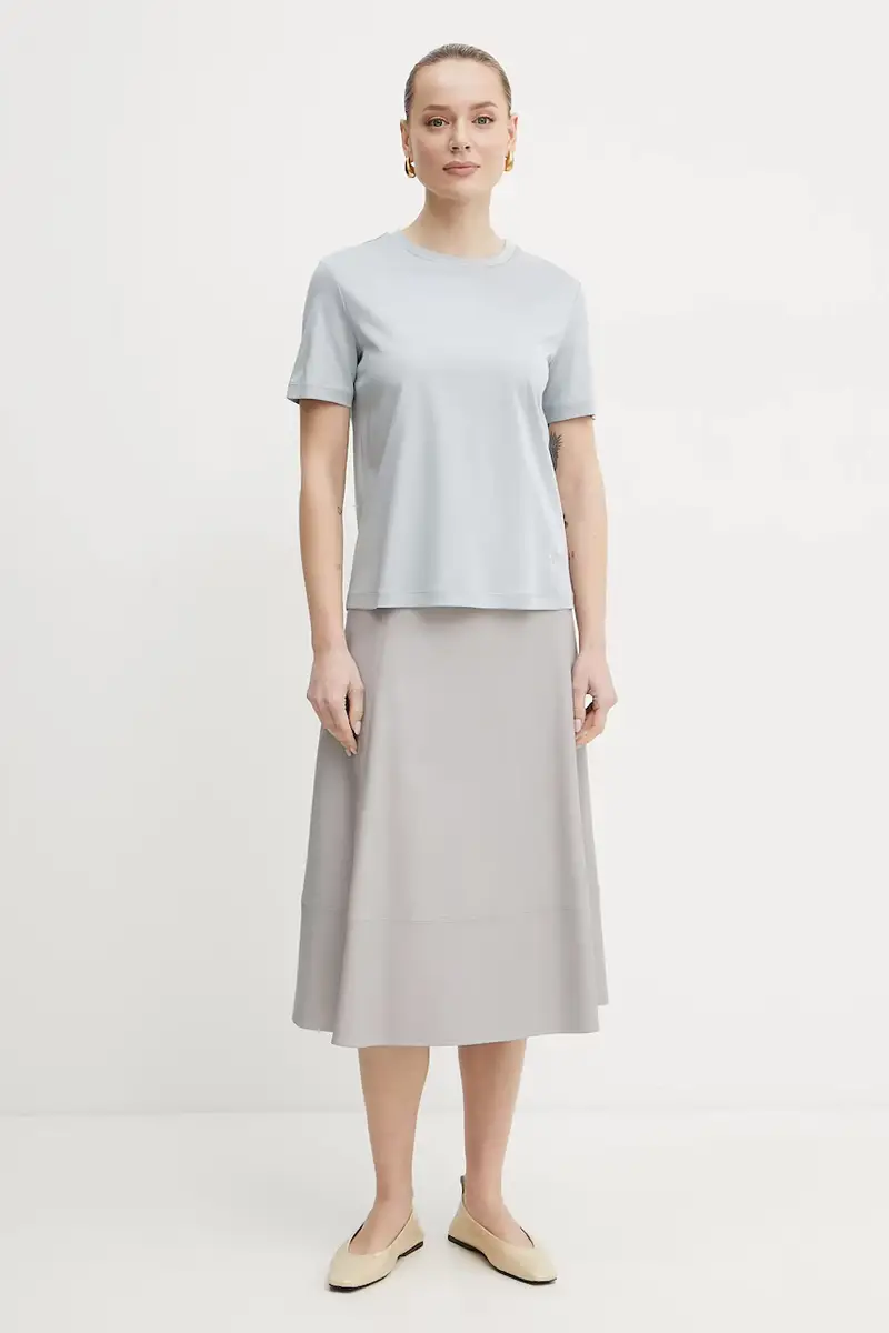 Max Mara Leisure gonna colore grigio 2516771027600 miniatura 2
