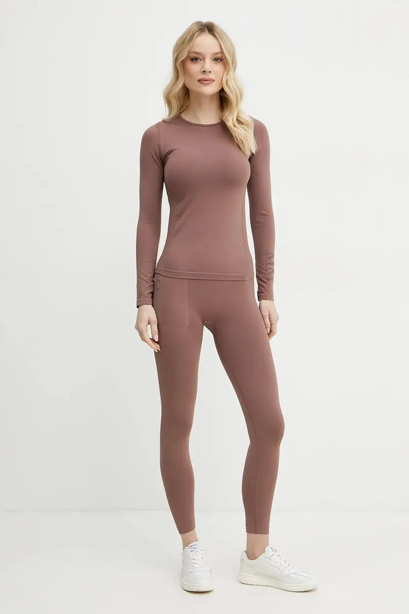 MM Leggings Donna Marrone 3250236 miniatura 2