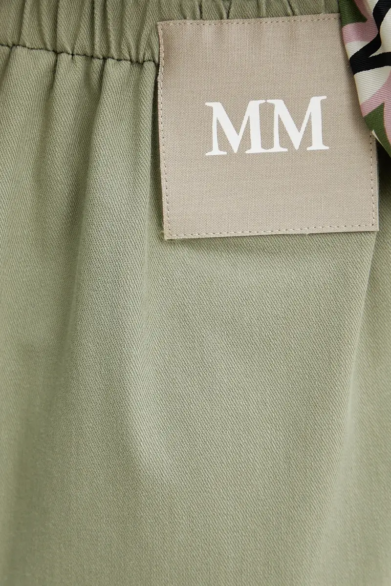 Max Mara Leisure pantaloncini donna colore verde 2516781018600 miniatura 4