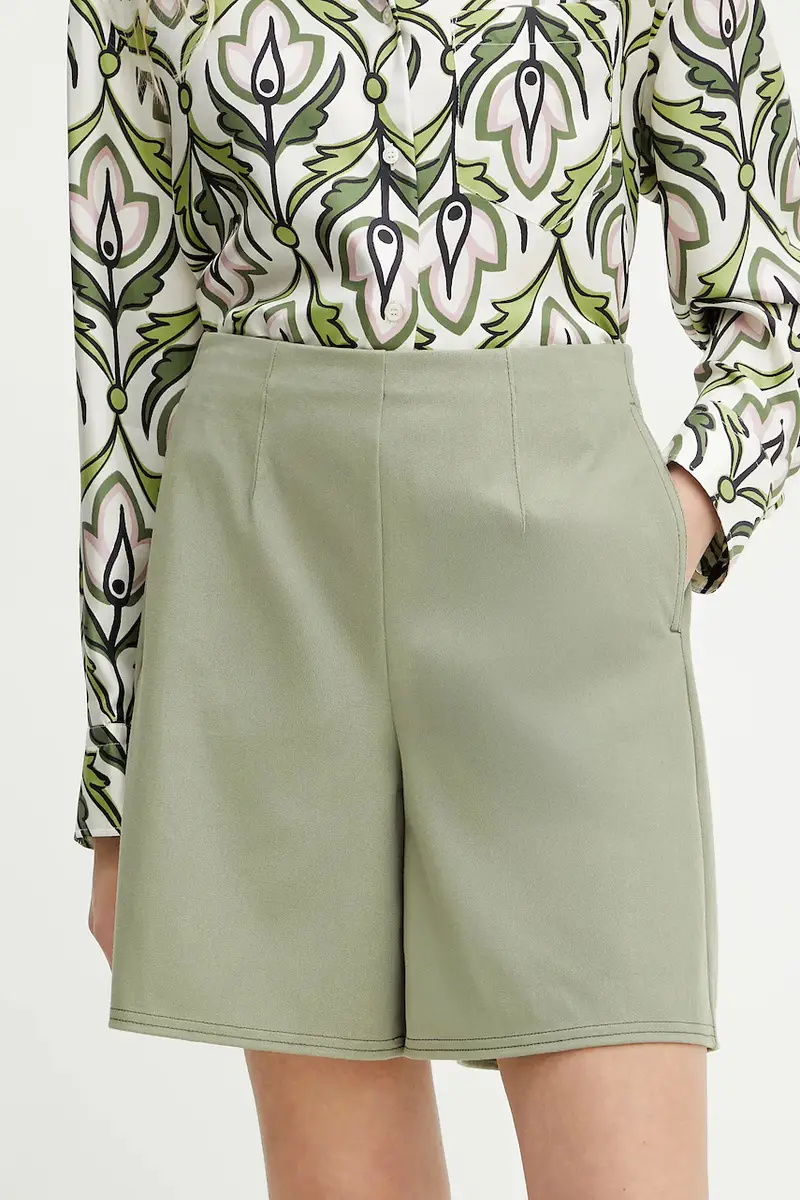 Max Mara Leisure pantaloncini donna colore verde 2516781018600