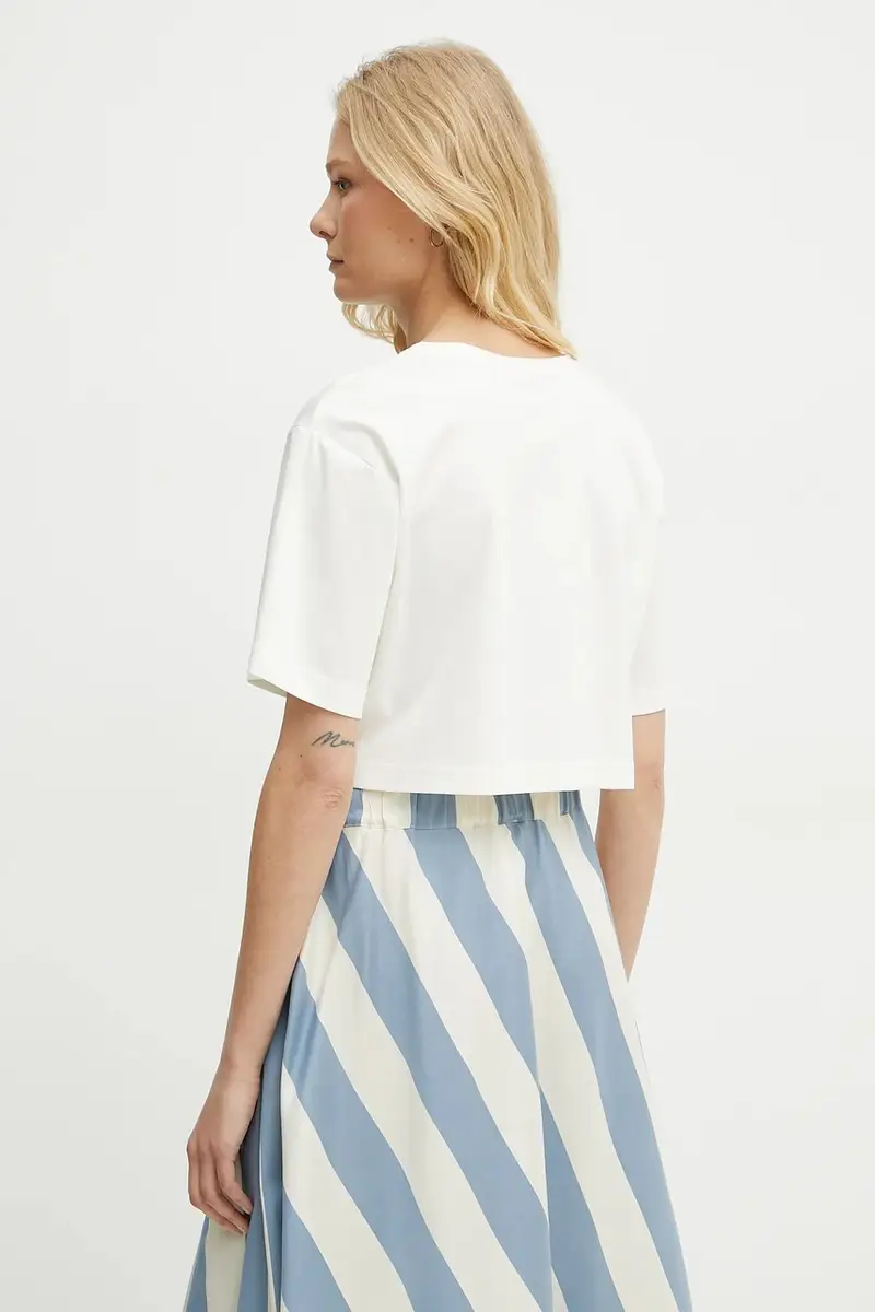 MM T-shirt Donna Beige 3122843 miniatura 3