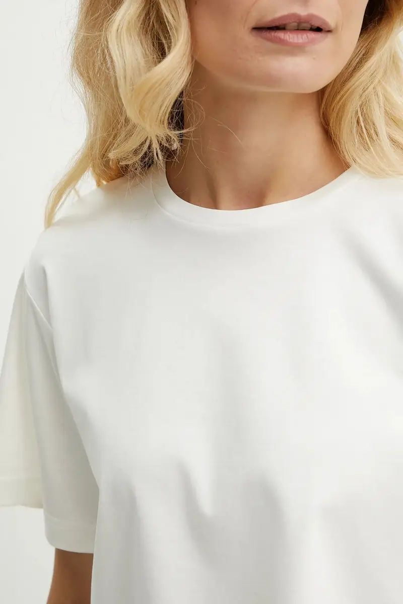 MM T-shirt Donna Beige 3122843 miniatura 5