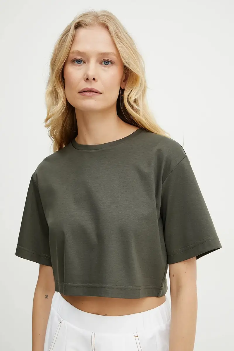 MM T-shirt Donna Verde 3349831 miniatura 4