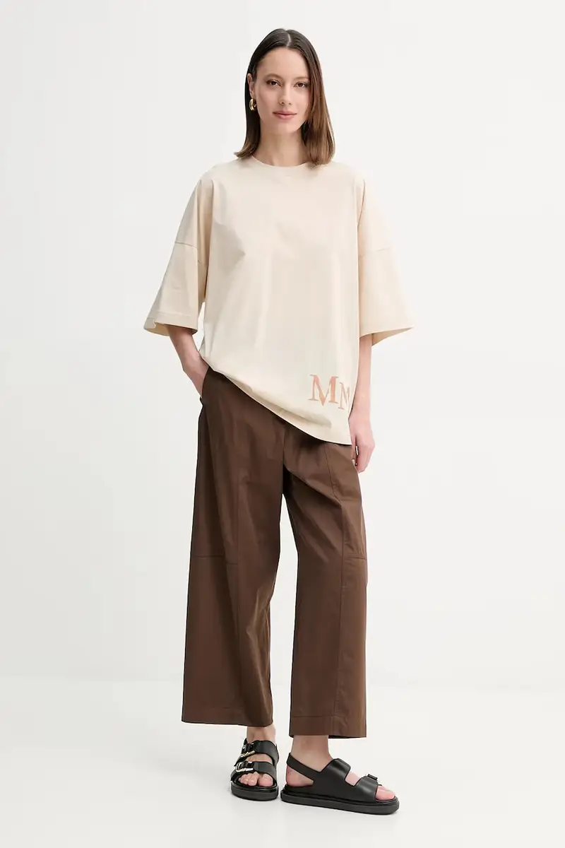 MM T-shirt Donna Beige 3122844 miniatura 2