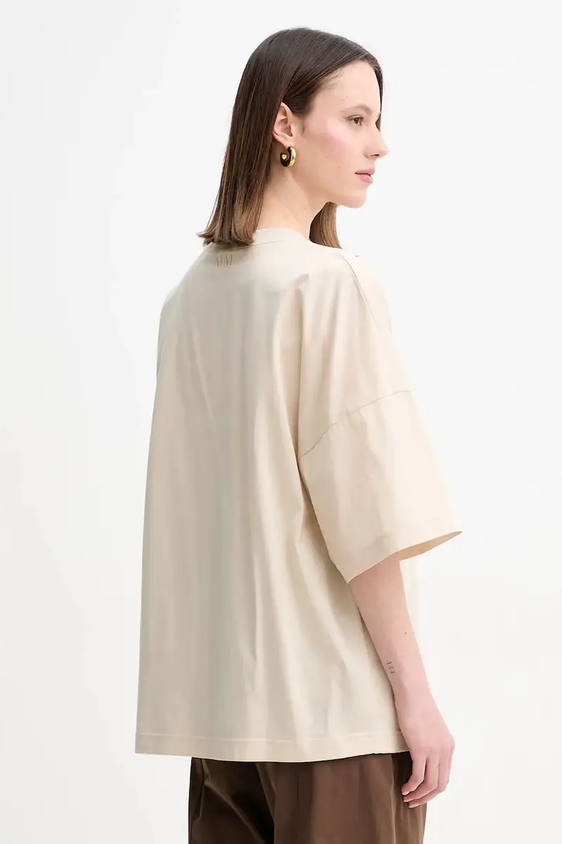 MM T-shirt Donna Beige 3122844 miniatura 3