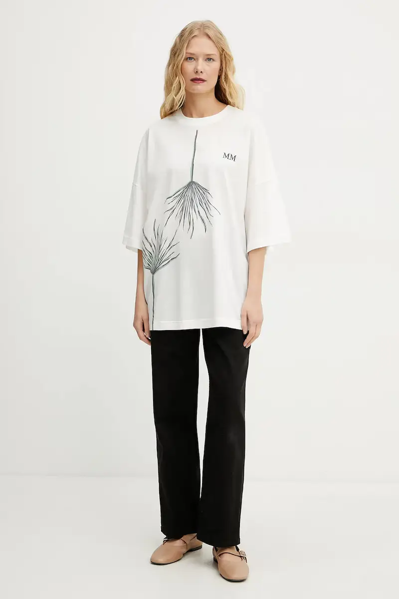 MM T-shirt Donna Bianco 3301328 miniatura 2