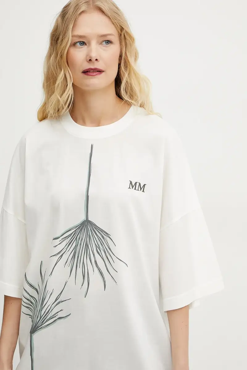 MM T-shirt Donna Bianco 3301328 miniatura 4