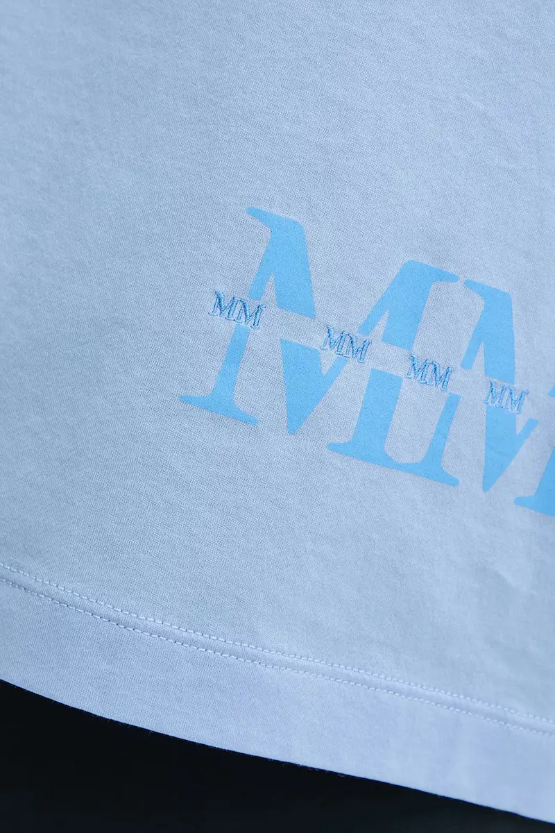 MM T-shirt Donna Blu 3312881 miniatura 5