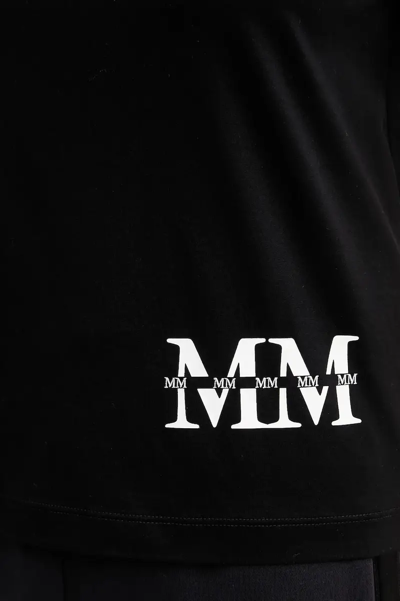 MM T-shirt Donna Nero 3336254 miniatura 5