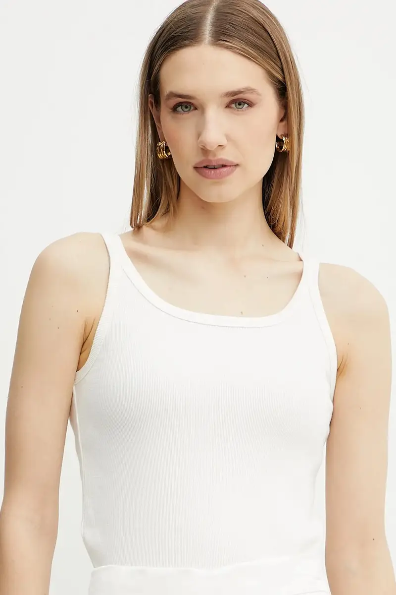 Max Mara Leisure top colore bianco 2516941048600 Beige miniatura 4