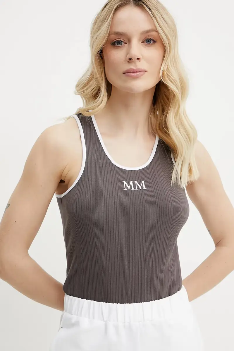 Max Mara Leisure top colore marrone 2516941027600 miniatura 3