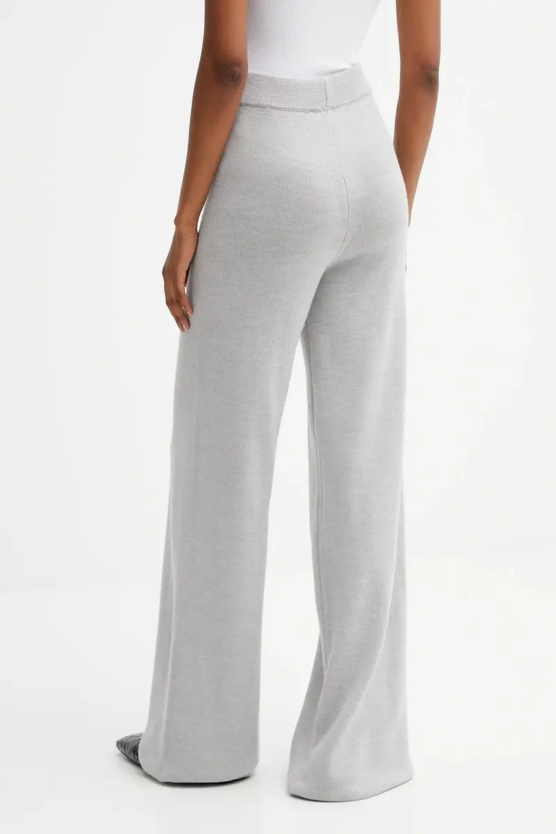 pantaloni tuta in cotone HAMBURG donna colore grigio 2526336018600 miniatura 3