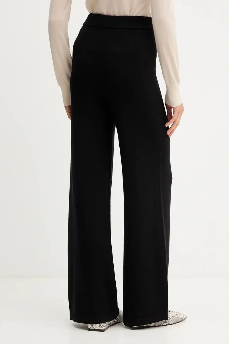 pantaloni tuta in cotone HAMBURG donna colore nero 2526336018600 miniatura 3