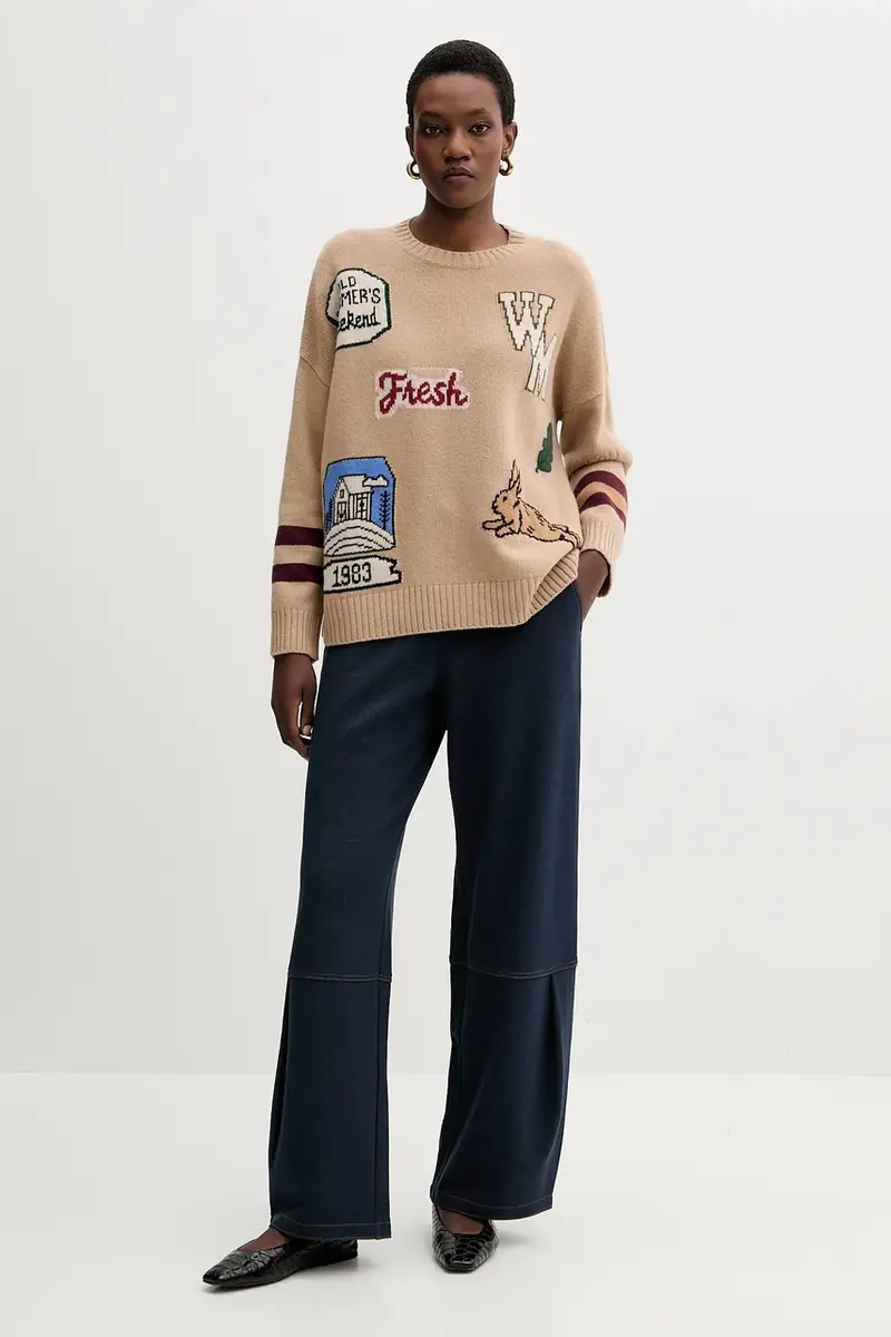 pantaloni tuta PANFILO donna colore blu navy 2526786107600 miniatura 2