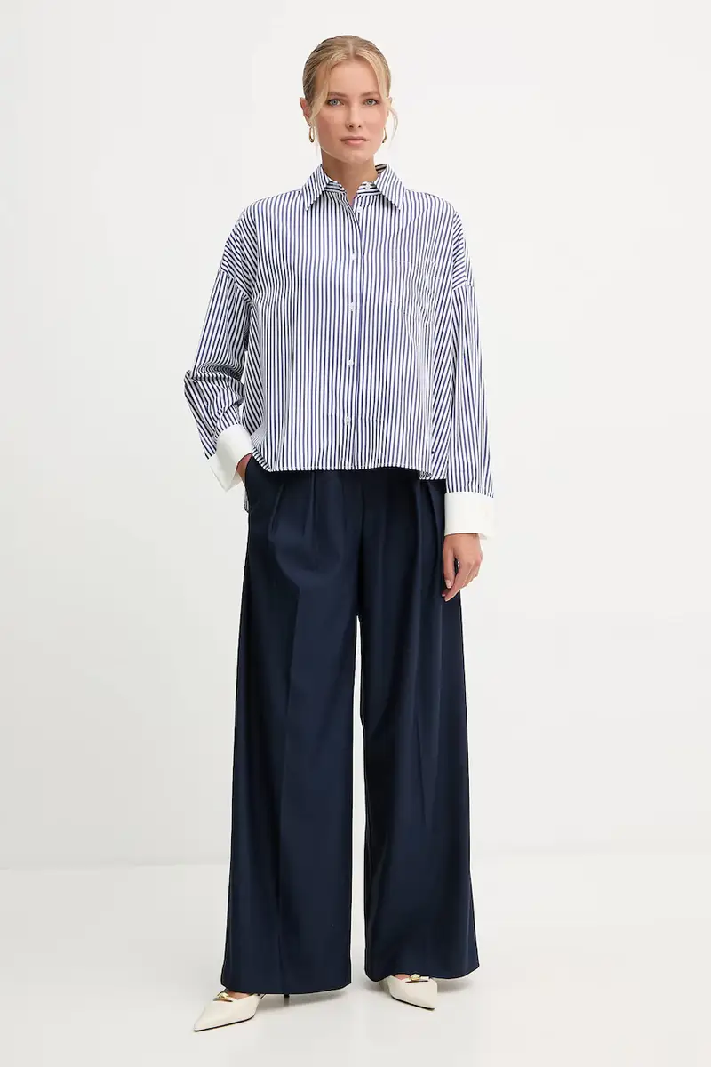 pantaloni VADIUS donna colore blu navy 2526786118600 miniatura 2