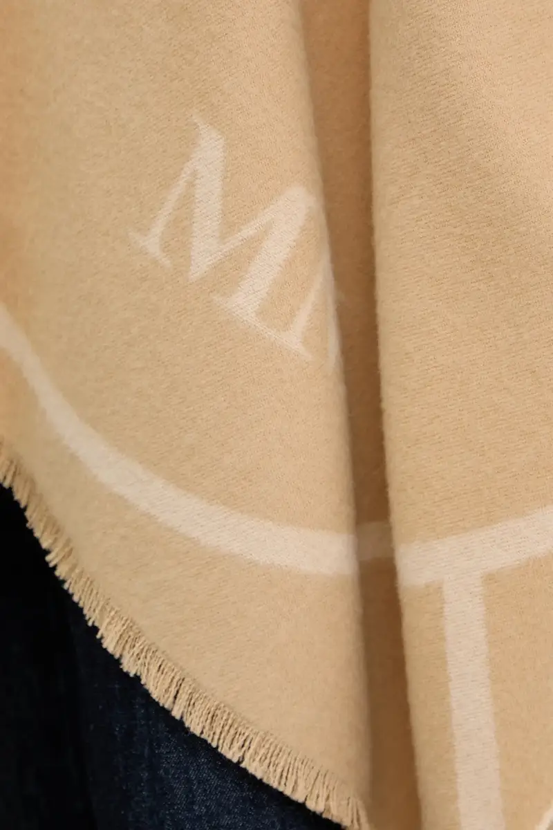 poncho il lana GIUDEA colore beige 2526546037600 miniatura 5