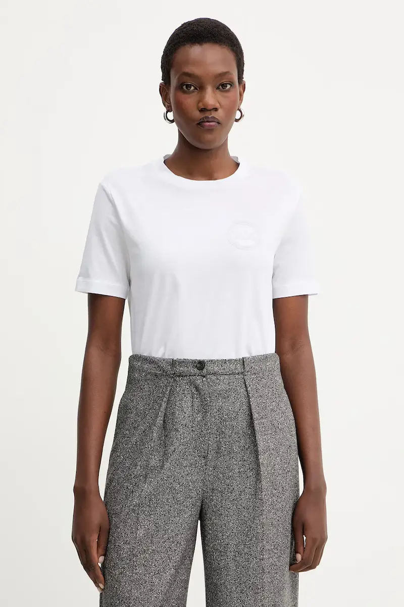 MM T-shirt Donna Bianco 3840669