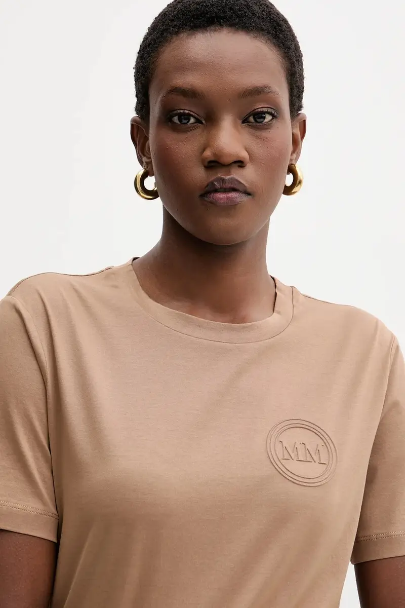 MM T-shirt Donna Marrone 3842936 miniatura 4