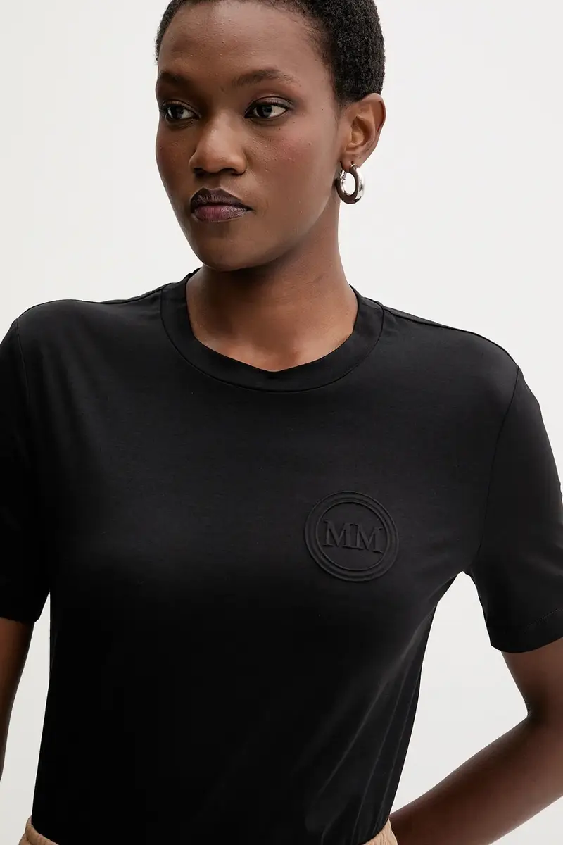MM T-shirt Donna Nero 3846384 miniatura 4
