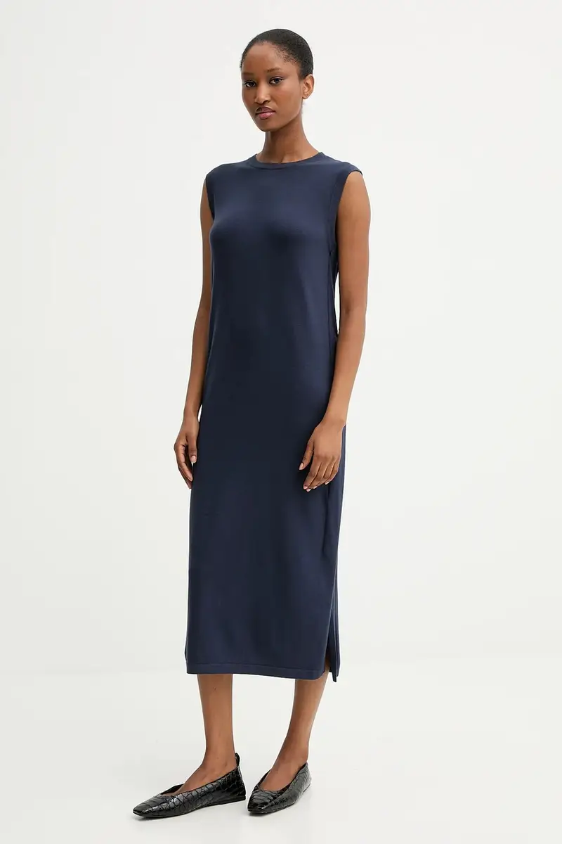 vestito AULLA colore blu navy 2526326017600 miniatura 2