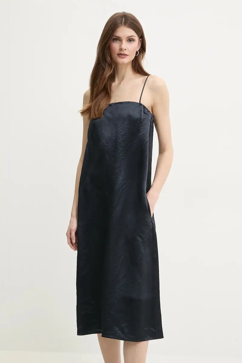 vestito colore blu navy 2516221017600