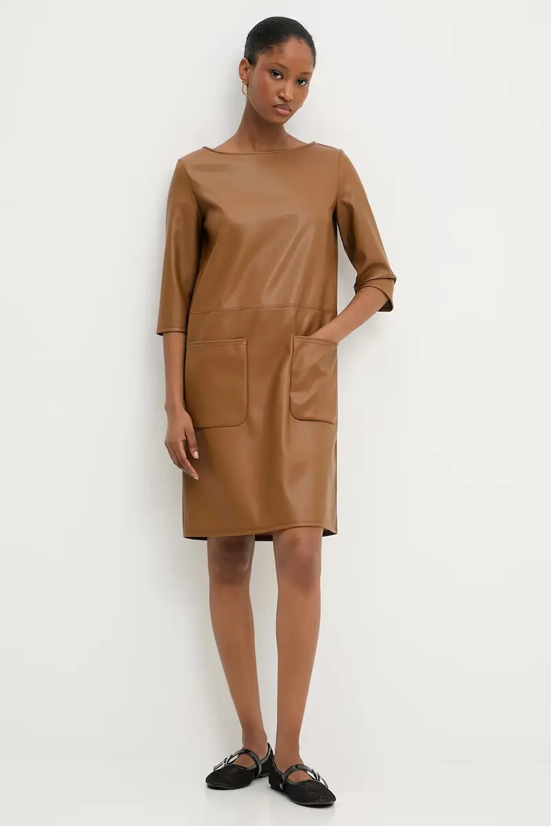 vestito DIONIGI colore marrone 2526626087600 miniatura 2