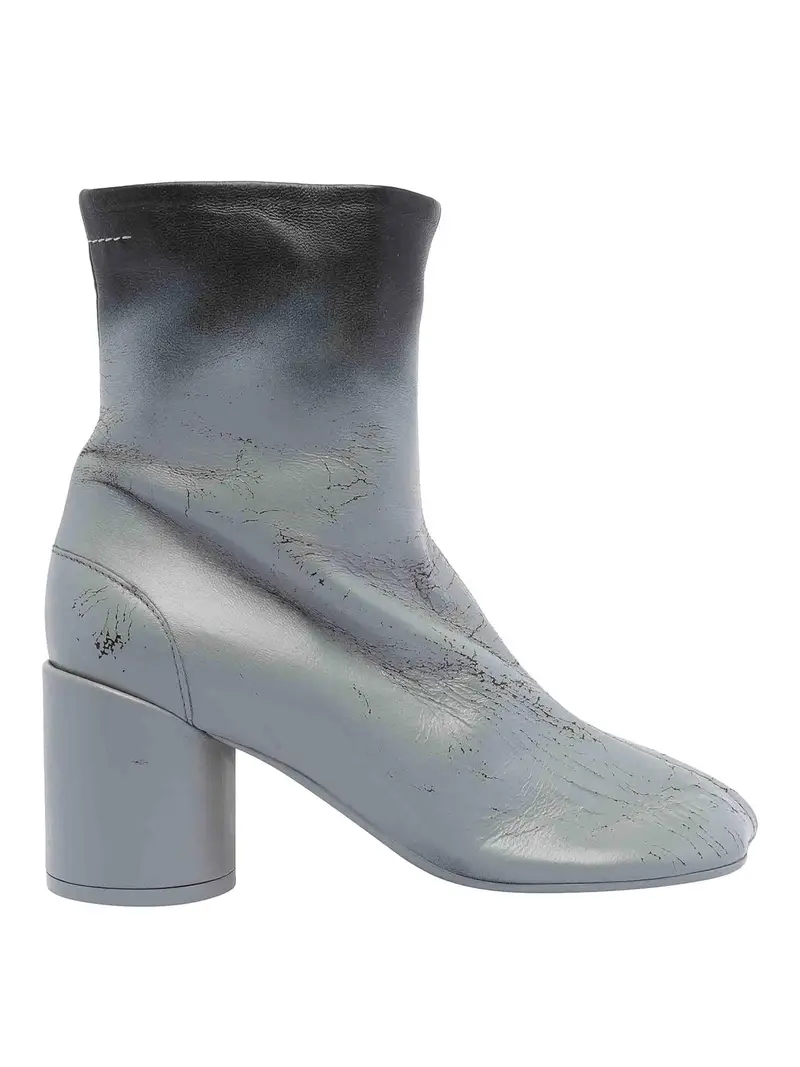 Bootie di tabi grigi Grigio