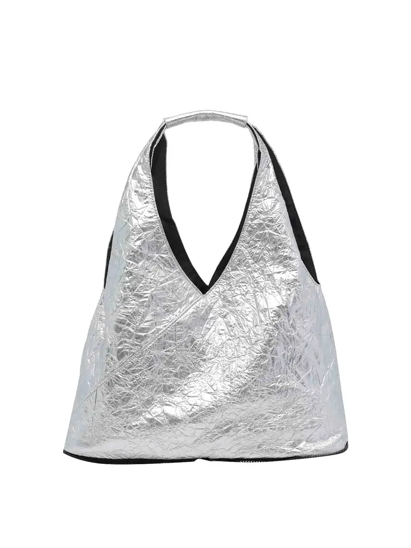 Borsa a tracolla giapponese Argento