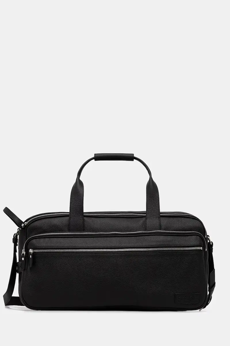 borsa in pelle Nero