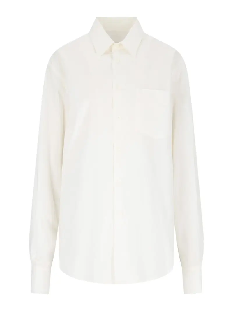 Camicia destroyed Bianco