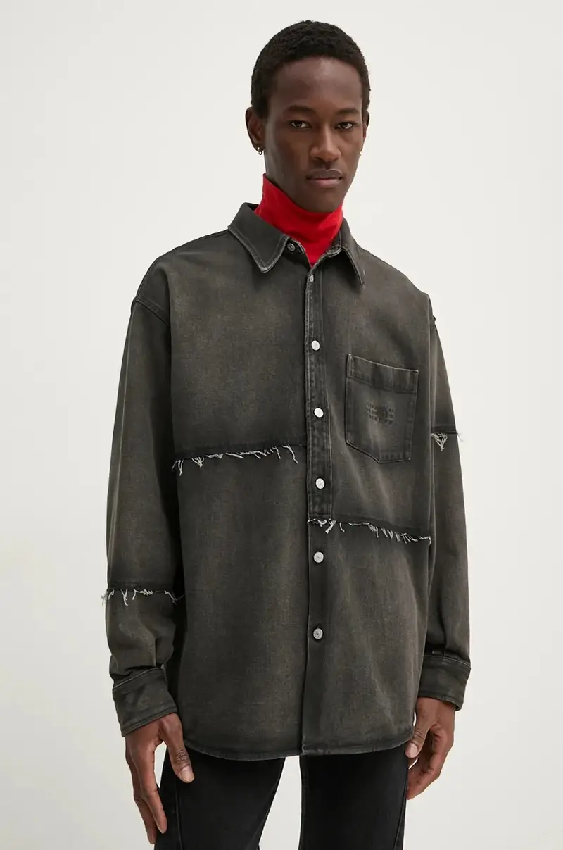 MM6 MAISON MARGIELA Jeans Uomo Grigio 2249314