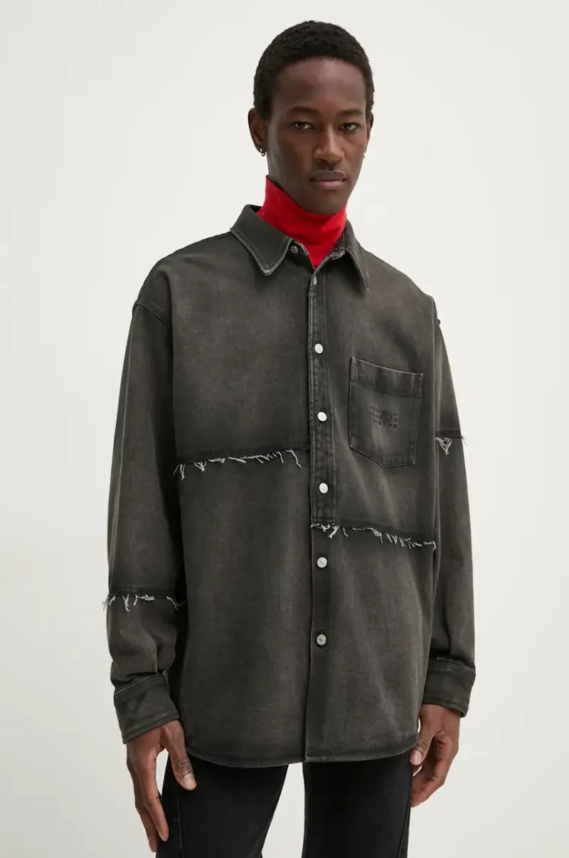 MM6 MAISON MARGIELA Jeans Uomo Grigio 3609498