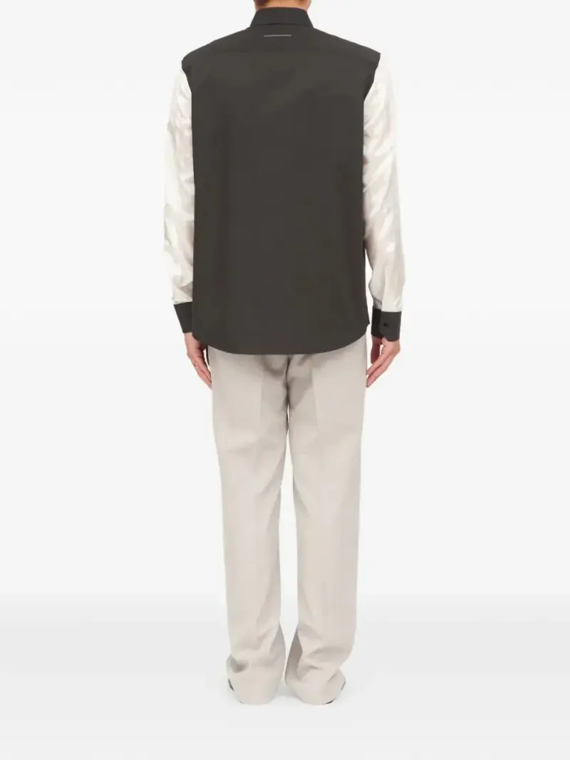 Mm6 Maison Margiela Maglia Nera Iconica miniatura 2